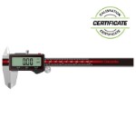 Digital skydelære 0-150 x 0,01 mm med trådløs datafunktion og kalibreringscertifikat